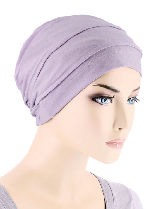 Turban Plus Bamboo Pleated Cap