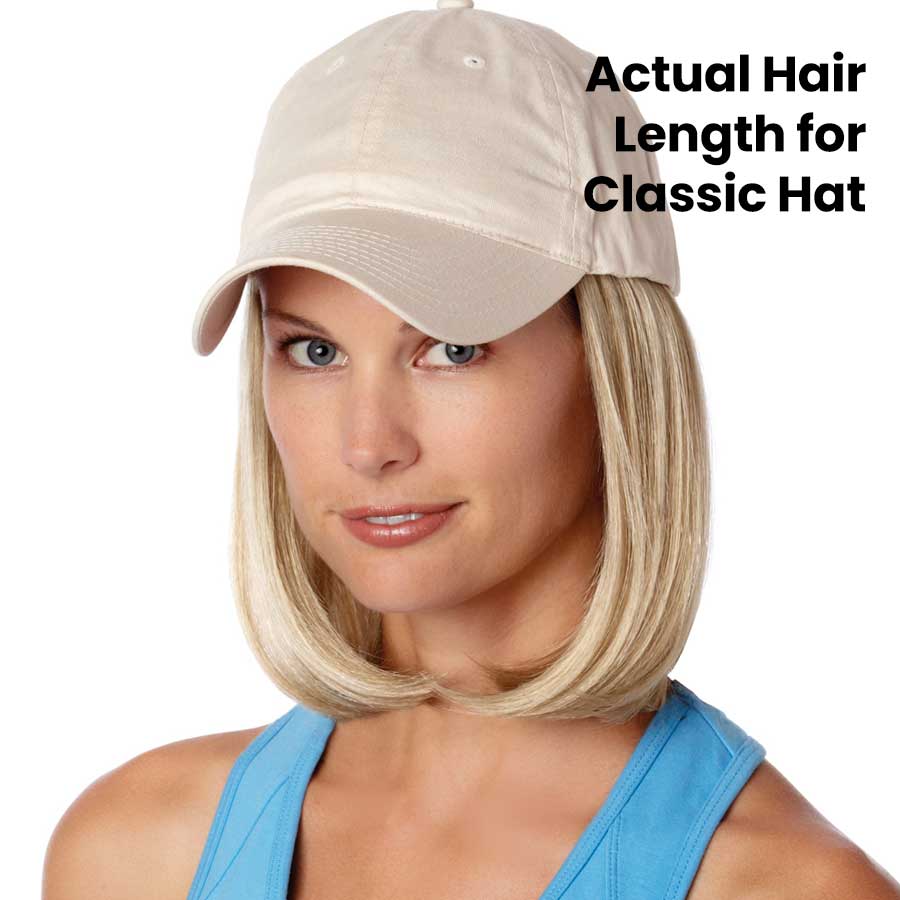 Henry Margu Classic Hat with Hair