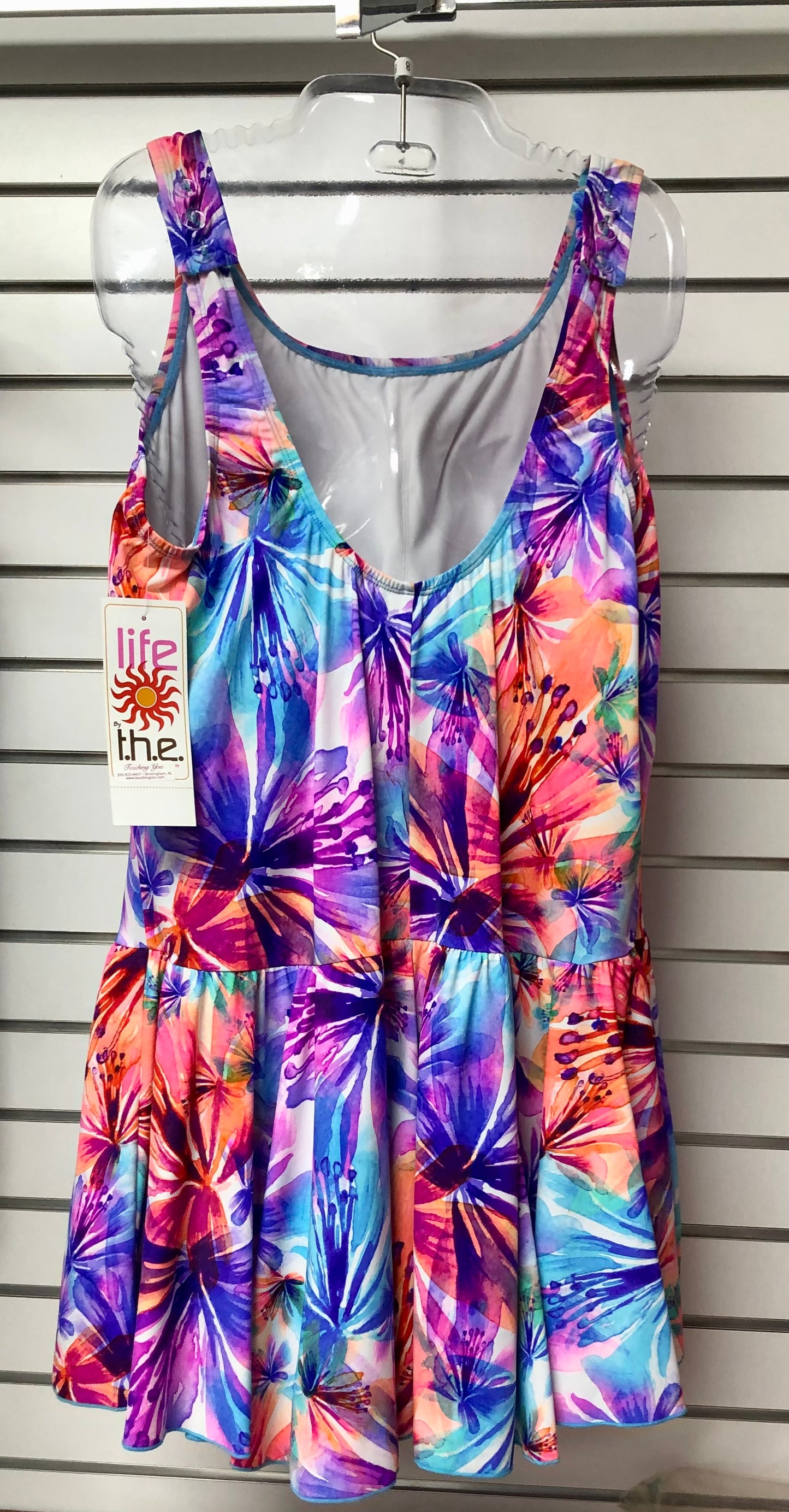 T.H.E. Women's Plus Size Swimdress 996-80