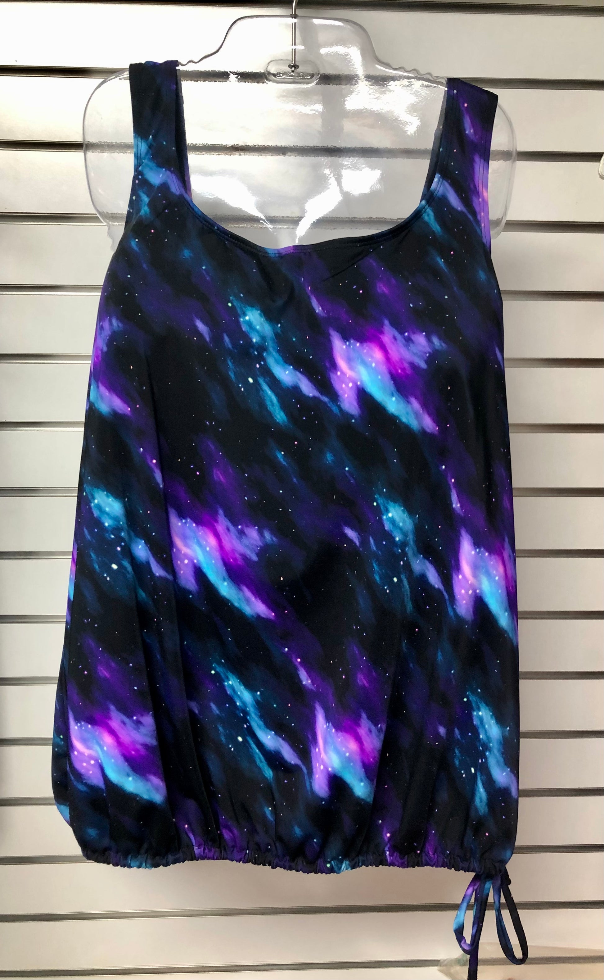 T.H.E. 16-80-757 Tank Strap Blouson Mastectomy Swim Top 25% off