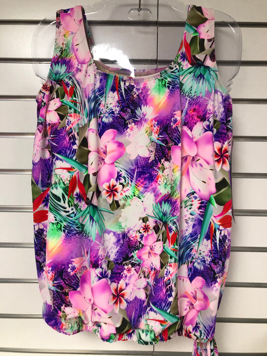T.H.E. 59-00 High Neck TANKINI MASTECTOMY TOP | Your Encore Life