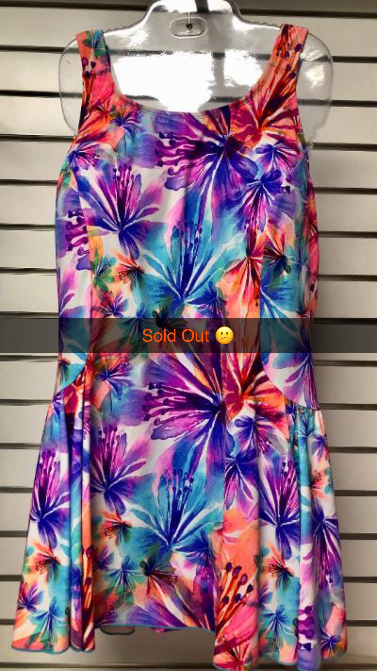 T.H.E. Women's Plus Size Swimdress 996-80