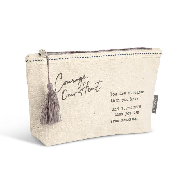 Demdaco Dear You Zip Pouch - Courage Collection