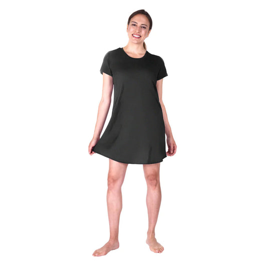 Cool-jams Women's Moisture Wicking Scoop Neck Nightshirt/Cover-up